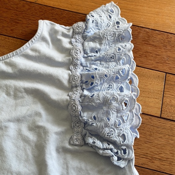 Zara Pleated Eyelets Raffle Bodysuit - Picture 2 of 7